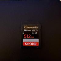 SanDisk Extreme PRO SDXC V90 512GB Scheda SD
