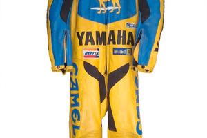 Replica Max Biaggi- Tuta moto Camel Yamaha tg.S