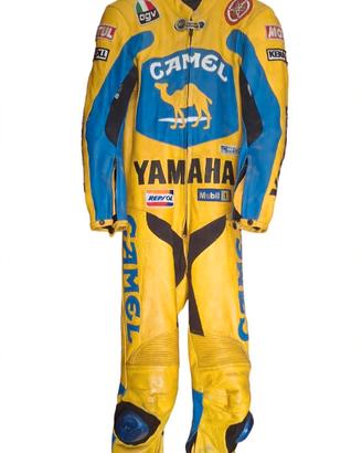 Replica Max Biaggi- Tuta moto Camel Yamaha tg.S