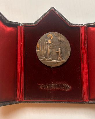 Medaglia devozionale d'epoca