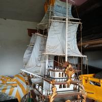 veliero grande fatto a mano x collezionisti