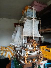 veliero grande fatto a mano x collezionisti