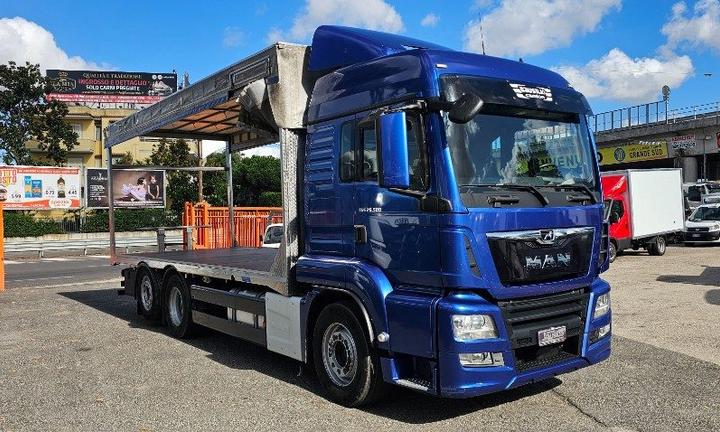 MAN TGS26.500 CENTINATO ALZA E BASSA ELETTRICA M