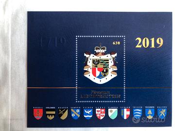 Liechtenstein foglietto 2019