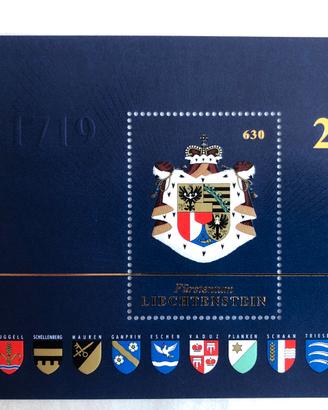 Liechtenstein foglietto 2019