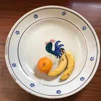 Piatto antico ceramica Fasano grande 50 cm VINTAGE