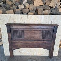 Pediera letto singolo legno