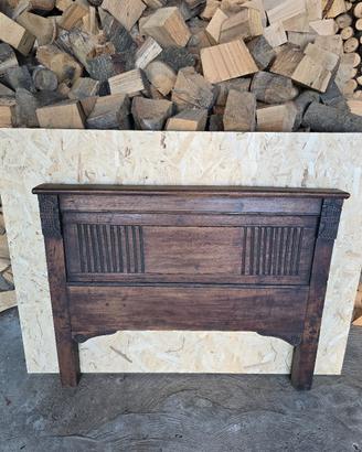 Pediera letto singolo legno