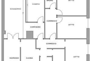 Luminoso appartamento in Viale Umberto