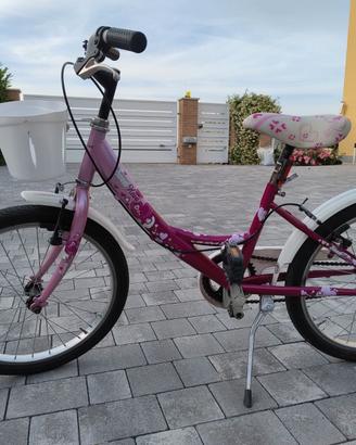 Bicicletta da bambina con ruota del 20