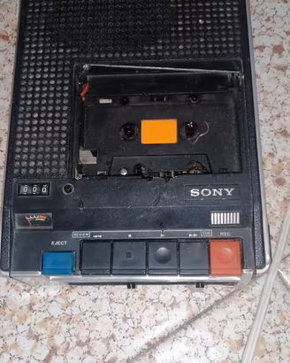 registratore a cassette vintage Sony TC-92 