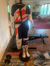 Tuta donna moto racing collection e stivali Bieffe