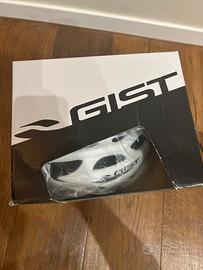 Casco bici Gist taglia S/M - Bianco/Nero