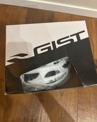 Casco bici Gist taglia S/M - Bianco/Nero