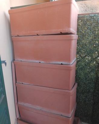 Vasconi 90x40 con sottovasi