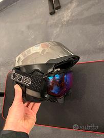 Casco e mascherina sci