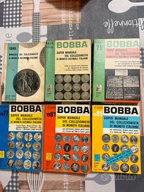 Manuale del collezionista monete Bobba anni vari