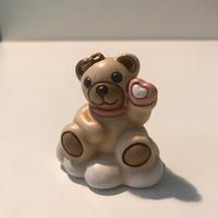 STATUINA THUN ORSETTO CON CUORE ROSA