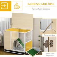 gabbia da arredo per piccoli conigli, criceti