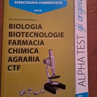 Manuale Esercizi Alpha Test per Biologia,Biotecnol
