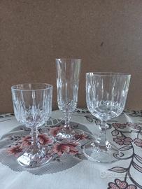 servizio bicchieri cristallo RCR da 12