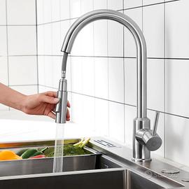 Rubinetto Cucina Miscelatore doccetta Acciao inox