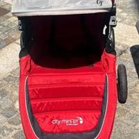 passeggino baby jogger mini city gt rosso