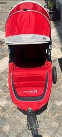 passeggino baby jogger mini city gt rosso