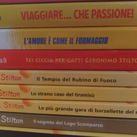 Blocco 9 libri Geronimo Stilton