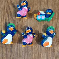 Lotto Pingui Beach 🐧 Kinder Sorpresa – Vintage  