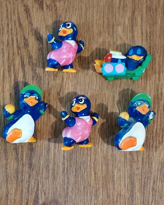 Lotto Pingui Beach 🐧 Kinder Sorpresa – Vintage  