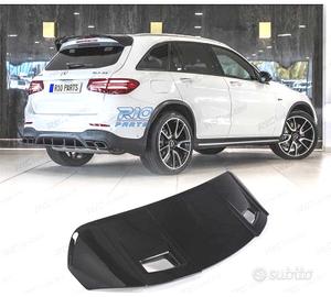 SPOILER MERCEDES GLC X253 SUV LOOK AMG NERO LUCIDO