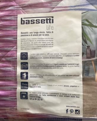 Copriletto trapuntato double face Bassetti 1 p.