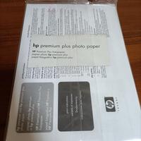 carta fotografica A4 HP premium plus