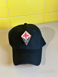 Berretto scudetto calcio Fiorentina nero