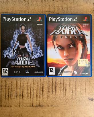 2 videogiochi Ps2 Tomb Raider