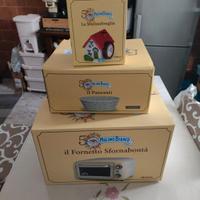 fornetto +sveglia +portapane mulino bianco 