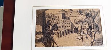 stampa antica di Bergamo rarissima 