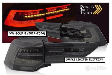 Fanali Posteriori Fume VW Golf 8 VIII Led 2020>