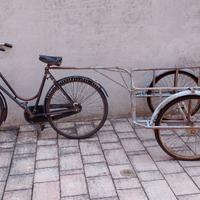 Rimorchio vintage per bicicletta