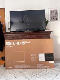 TV Smart LG UHD AI ThinQ 55” (Modello 55UR78)