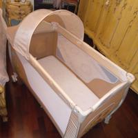 LETTINO  CAMPING  BEIGE  IN  FANTASIA   BAMBINI