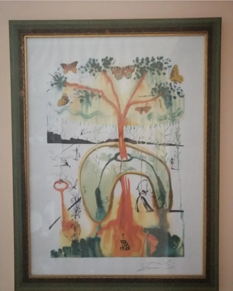 A MAD TEA PARTY serigrafia Salvador Dalì