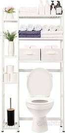 Scaffale per WC con 2 Cestini