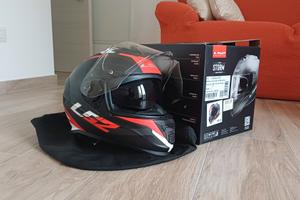 CASCO INTEGRALE LS2 FF800 STORM RACER ROSSO