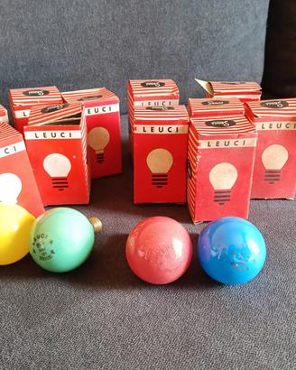 lampadine colorate vintage Leuci 200v 14e verde 