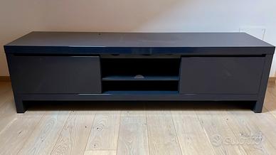 mobile per tv nero laccato