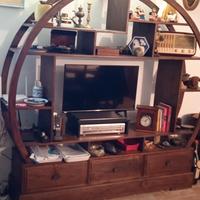 mobile in legno arte povera 