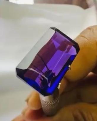 Naturale originali e setificato amethyst 15.60 ct