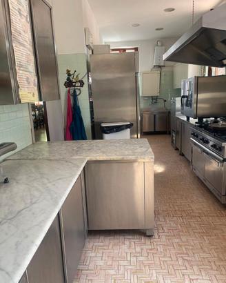 Cucina in acciaio inox